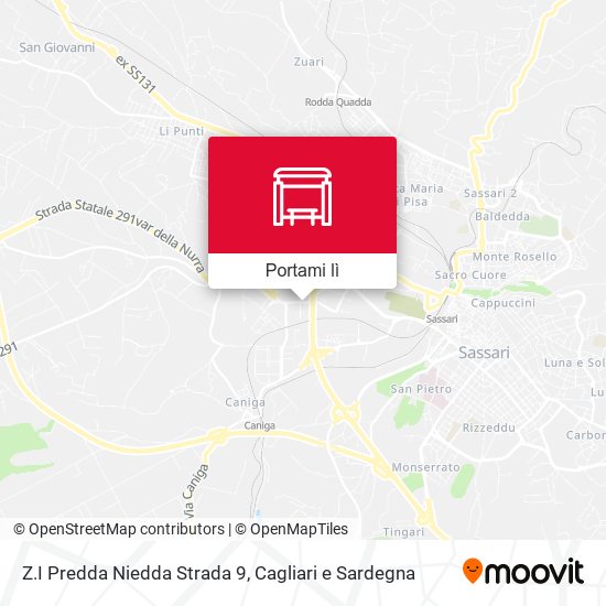 Mappa Z.I Predda Niedda Strada 9