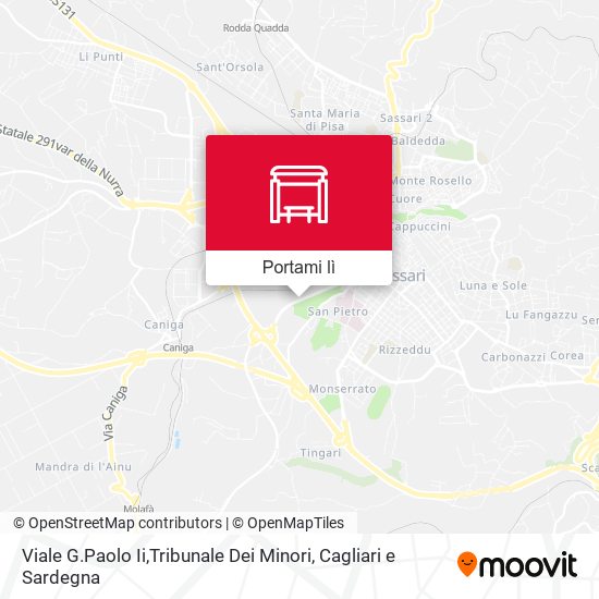 Mappa Viale G.Paolo Ii,Tribunale Dei Minori