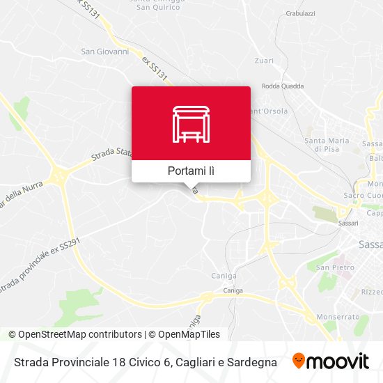 Mappa Strada Provinciale 18 Civico 6