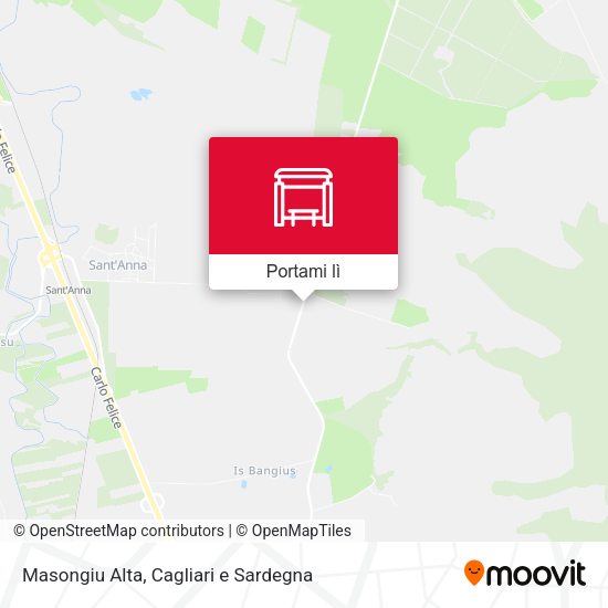 Mappa Masongiu Alta