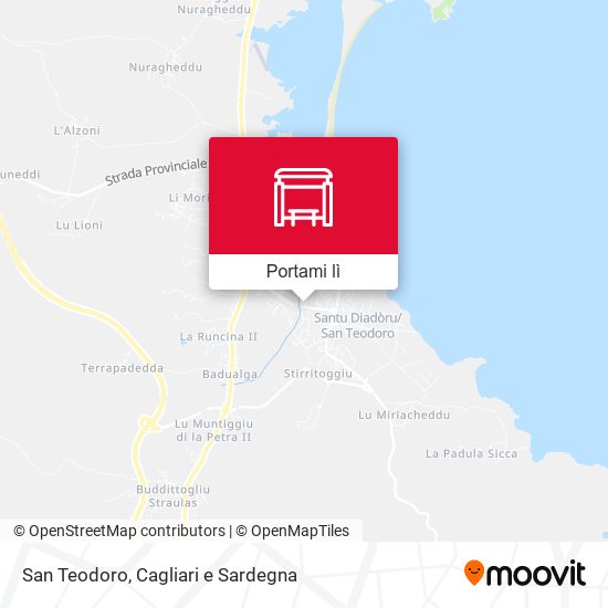 Mappa San Teodoro