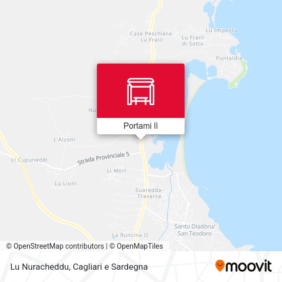 Mappa Lu Nuracheddu