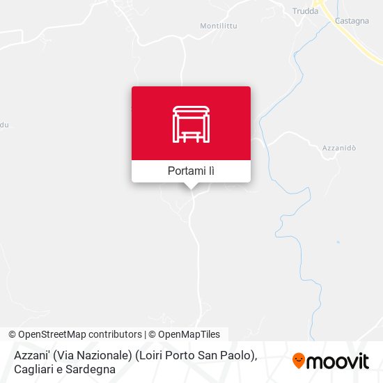 Mappa Azzani' (Via Nazionale) (Loiri Porto San Paolo)