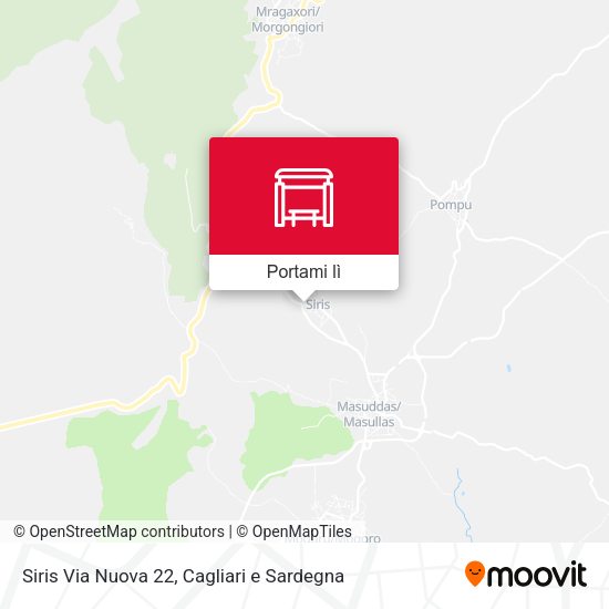 Mappa Siris Via Nuova 22