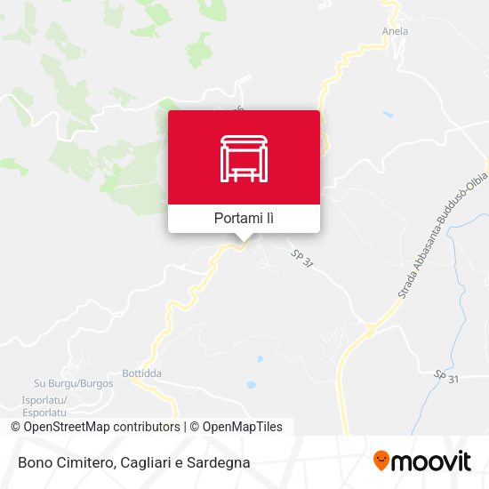 Mappa Bono Cimitero