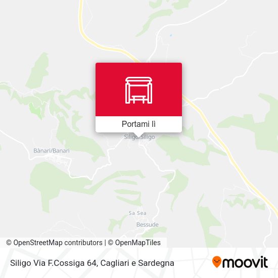 Mappa Siligo Via F.Cossiga 64