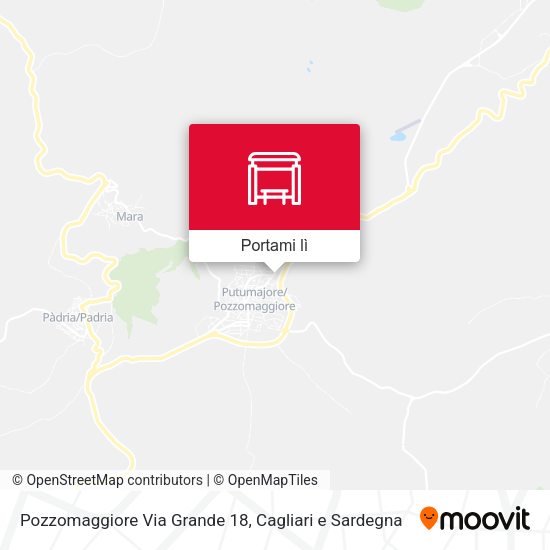 Mappa Pozzomaggiore Via Grande 18
