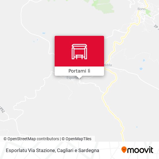 Mappa Esporlatu Via Stazione