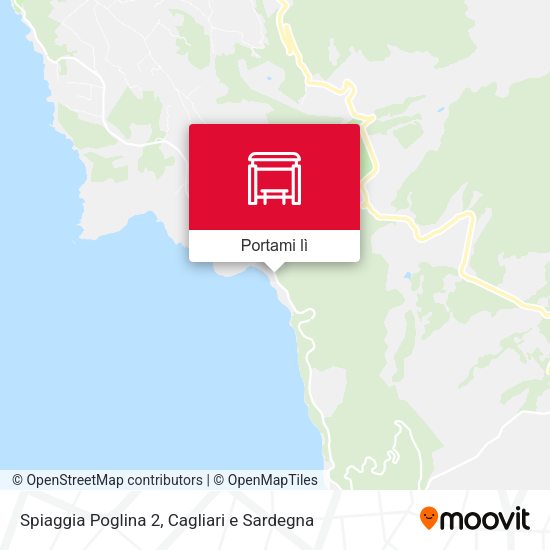 Mappa Spiaggia Poglina 2