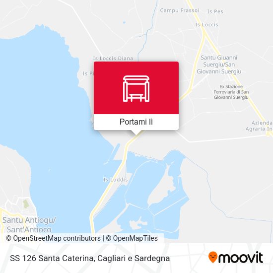 Mappa SS 126 Santa Caterina
