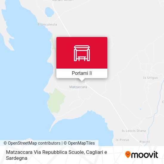 Mappa Matzaccara Via Repubblica Scuole