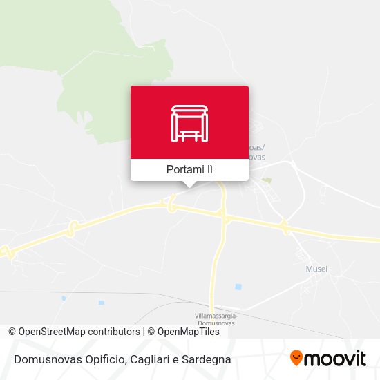 Mappa Domusnovas Opificio
