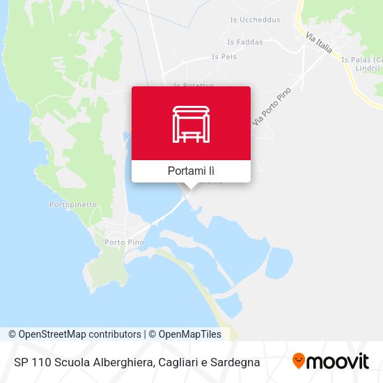 Mappa SP 110 Scuola Alberghiera