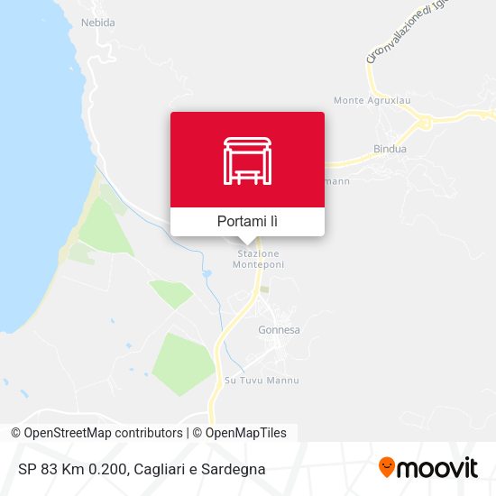 Mappa SP 83 Km 0.200