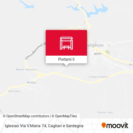 Mappa Iglesias Via V.Maria 74