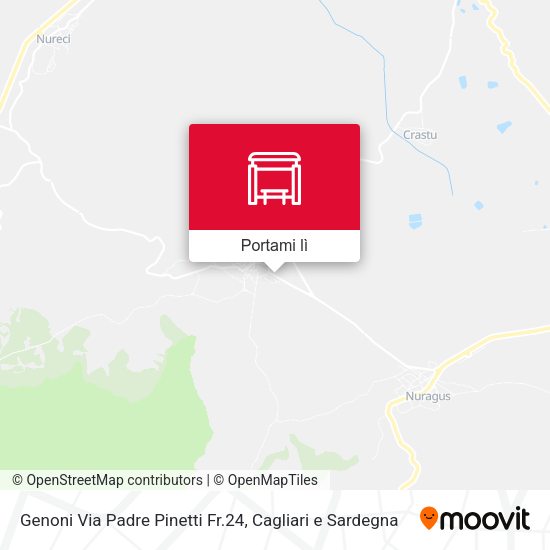 Mappa Genoni Via Padre Pinetti Fr.24