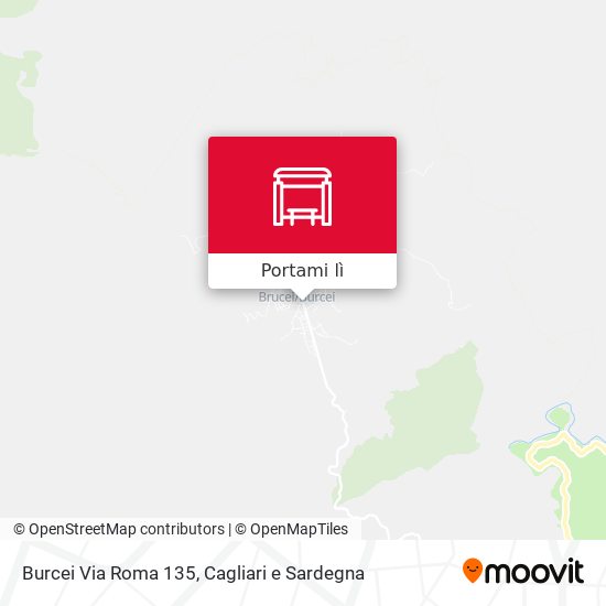 Mappa Burcei Via Roma 135
