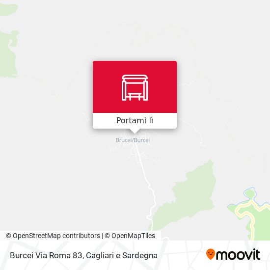 Mappa Burcei Via Roma 83