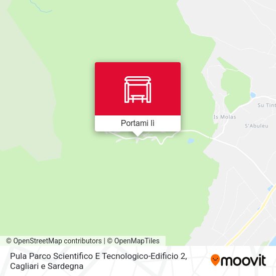 Mappa Pula Parco Scientifico E Tecnologico-Edificio 2