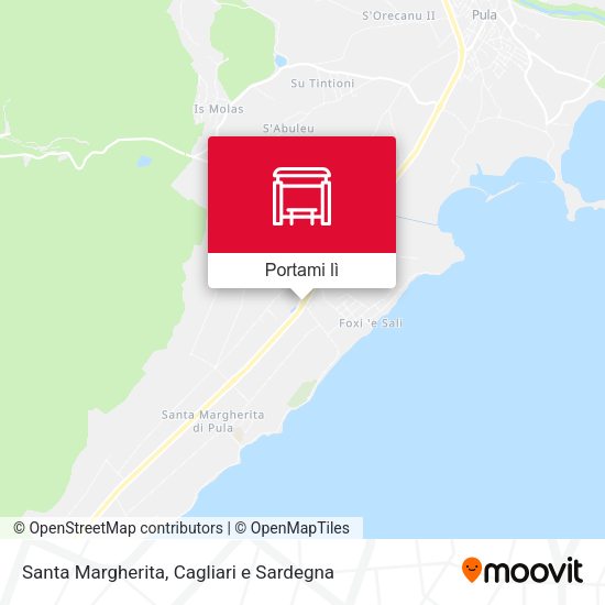 Mappa Santa Margherita