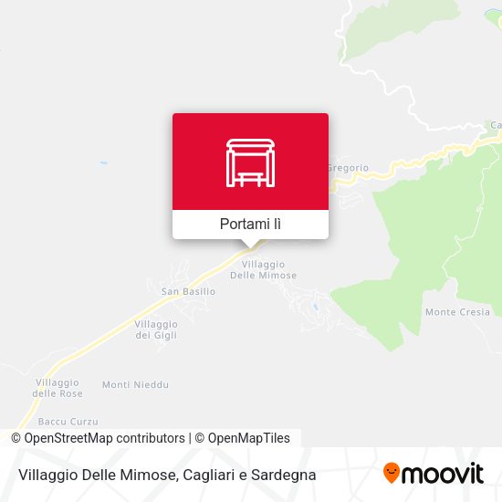 Mappa Villaggio Delle Mimose