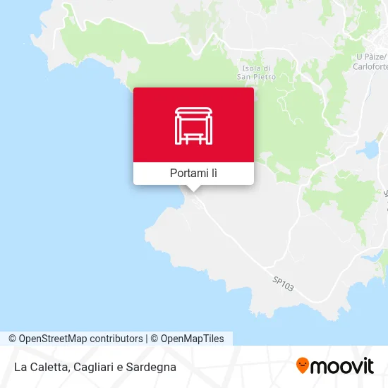 Mappa La Caletta