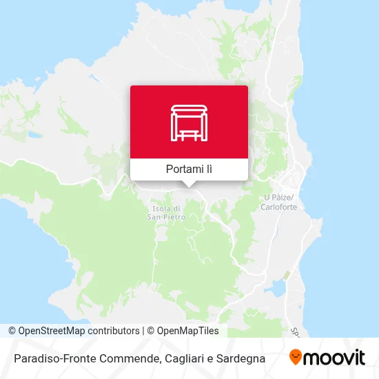 Mappa Paradiso-Fronte Commende