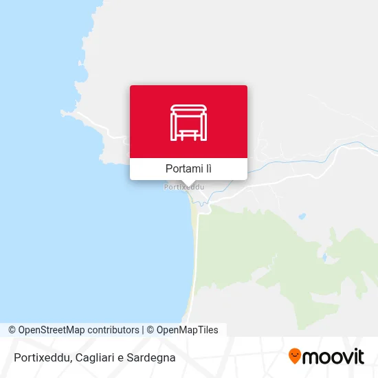 Mappa Portixeddu