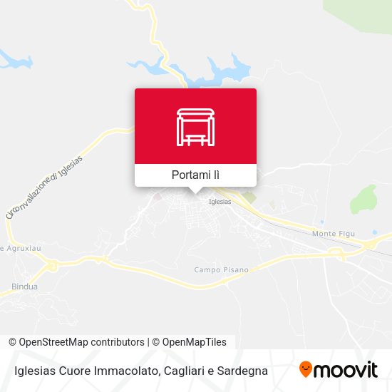 Mappa Iglesias Cuore Immacolato