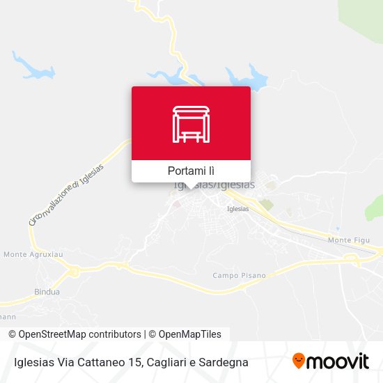 Mappa Iglesias Via Cattaneo 15