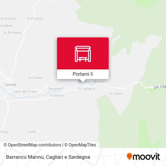 Mappa Barrancu Mannu