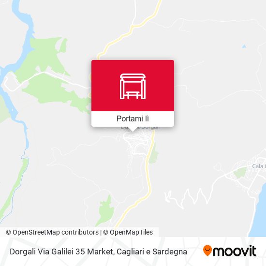 Mappa Dorgali Via Galilei 35  Market