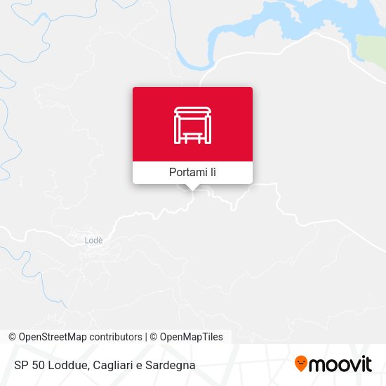 Mappa SP 50 Loddue