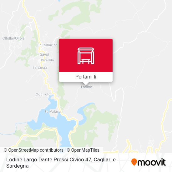 Mappa Lodine Largo Dante Pressi Civico 47