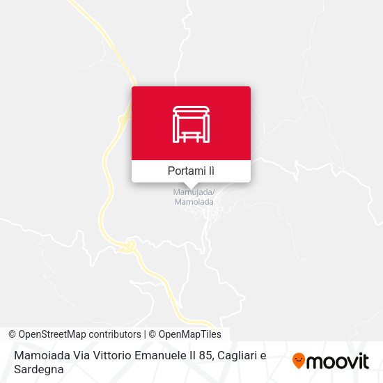 Mappa Mamoiada Via Vittorio Emanuele II 85