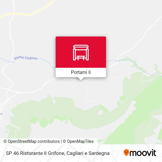 Mappa SP 46 Ristorante Il Grifone