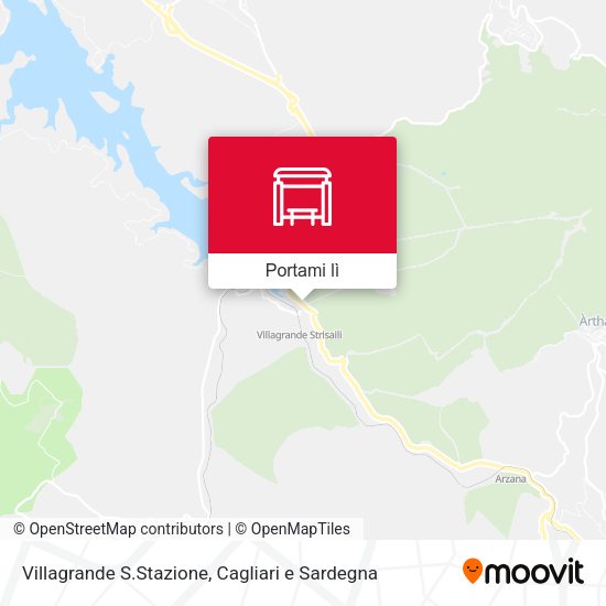 Mappa Villagrande S.Stazione