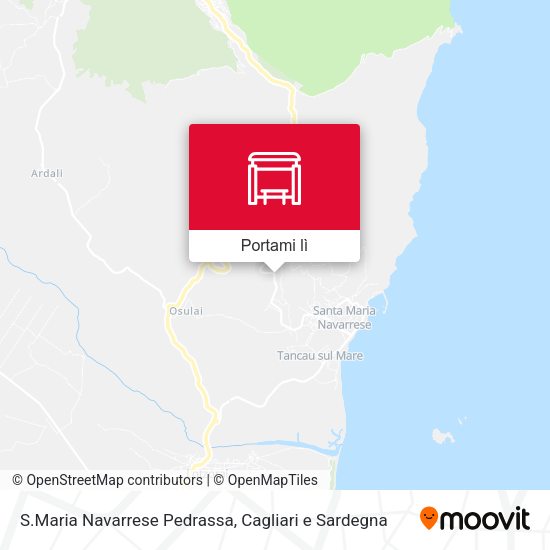 Mappa S.Maria Navarrese Pedrassa