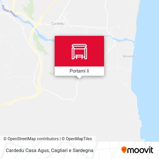 Mappa Cardedu Casa Agus