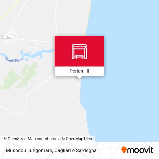 Mappa Museddu Lungomare