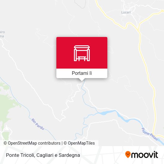Mappa Ponte Tricoli