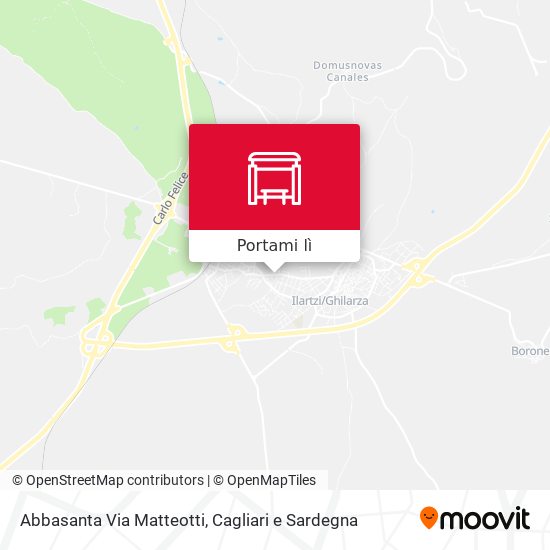 Mappa Abbasanta Via Matteotti