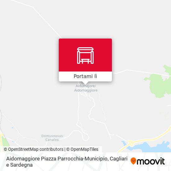 Mappa Aidomaggiore Piazza Parrocchia-Municipio