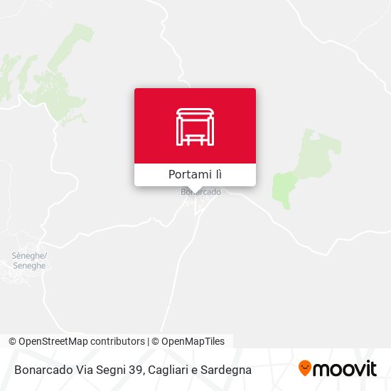 Mappa Bonarcado Via Segni 39