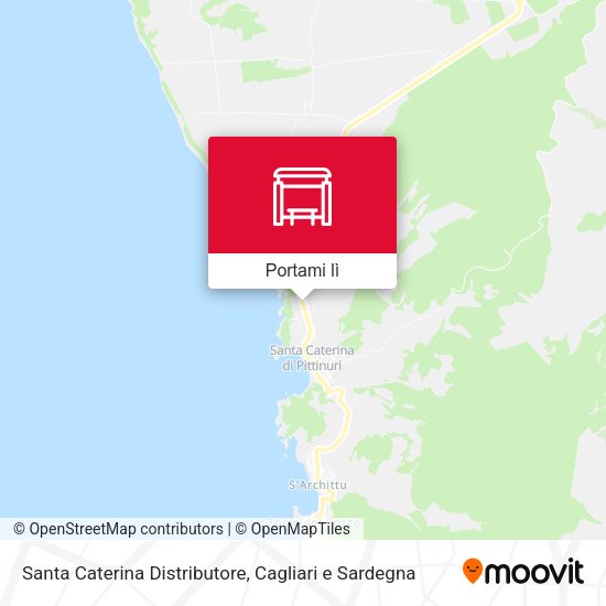 Mappa Santa Caterina Distributore