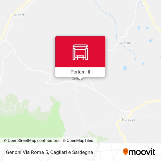Mappa Genoni Via Roma 5
