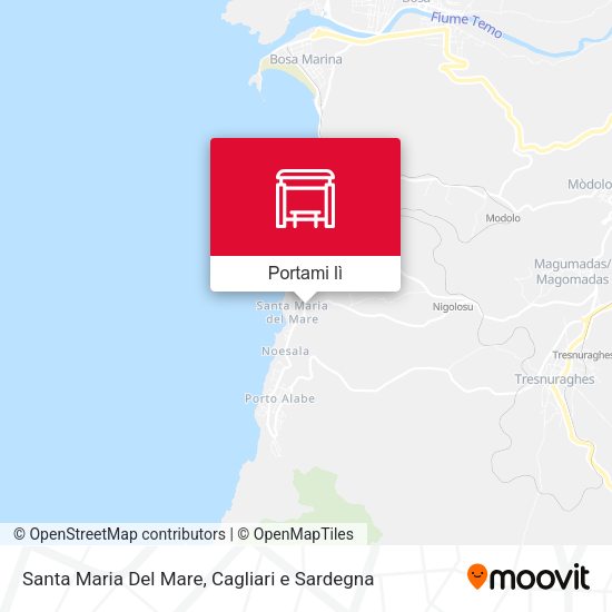 Mappa Santa Maria Del Mare
