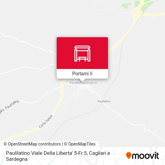 Mappa Paulilatino Viale Della Liberta' 5-Fr.5