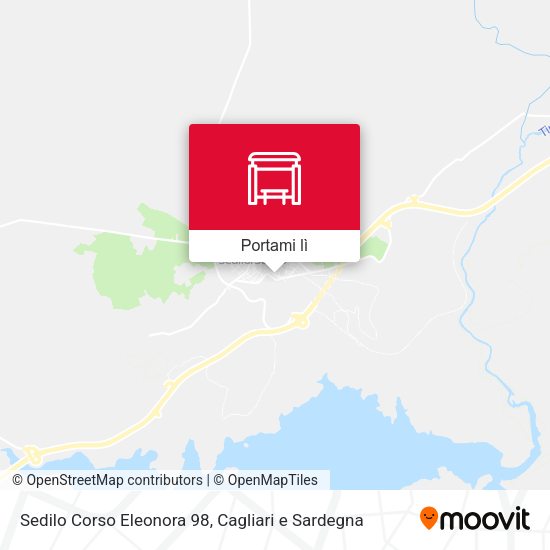 Mappa Sedilo Corso Eleonora 98