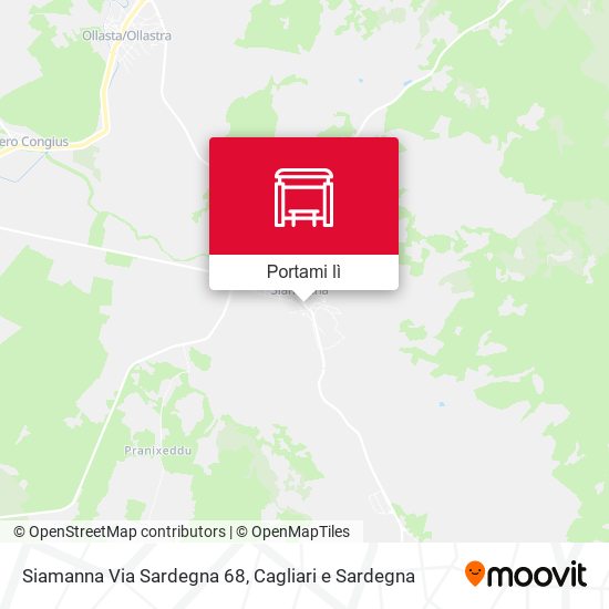 Mappa Siamanna Via Sardegna 68